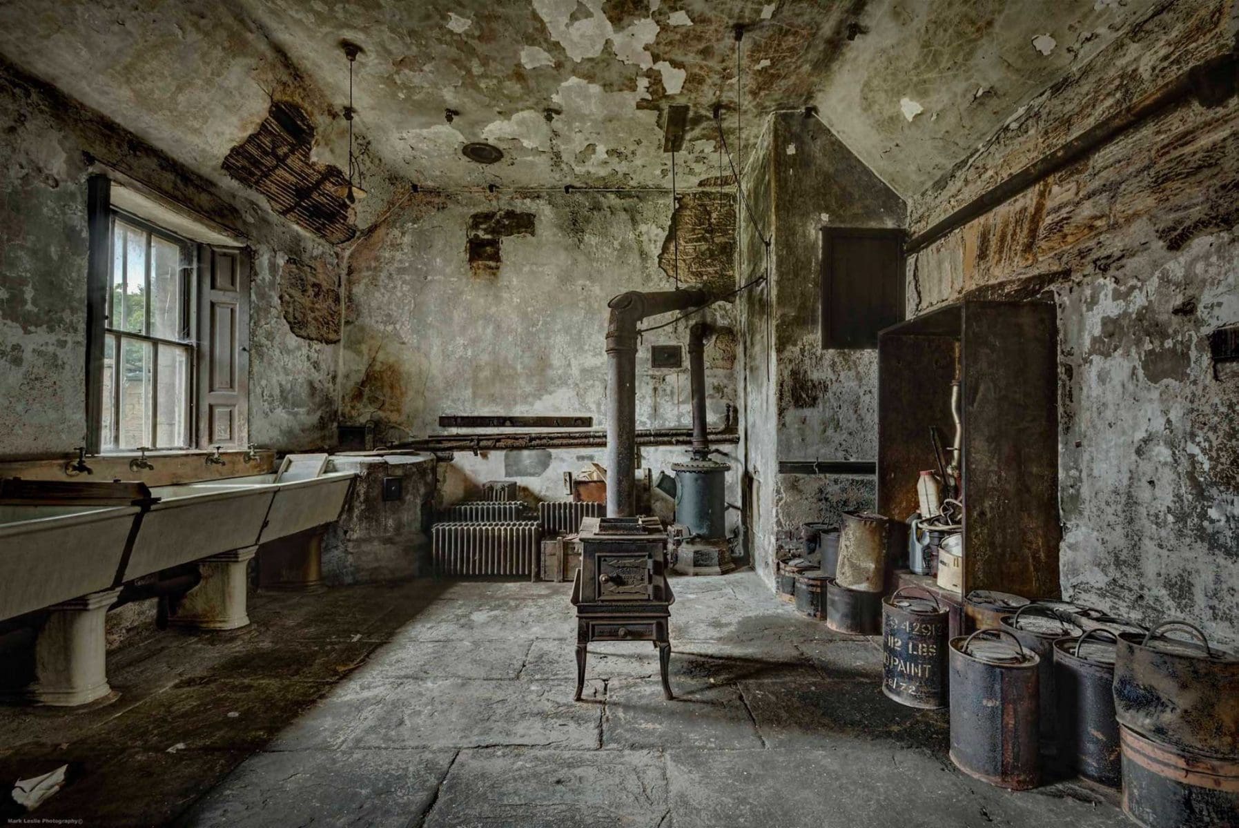 Bannockburn House Laundry. Photo Credit: Bannockburn House Trust & Mark Leslie Photography