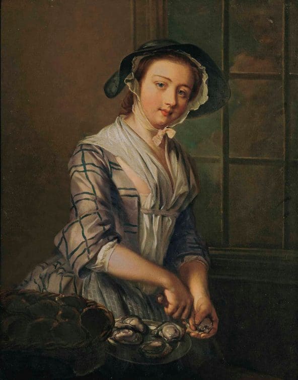 The Oyster Girl by Philip Mercier (1689/91-1760). Photo Credit: Christie’s.[10]